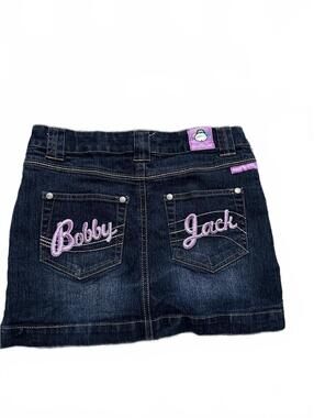 y2k Bobby Jack Denim Mini Skirt Girls Size 12